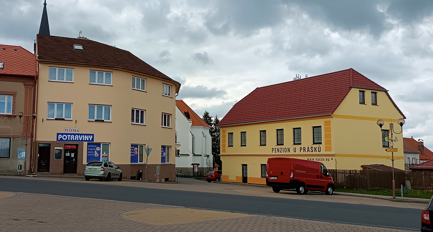 Penzion U Prášků na jaře