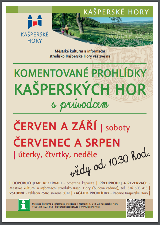 Kašperské Hory: Komentované prohlídky